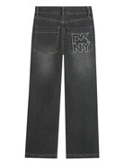Jeans per bambina DKNY Kids denim con ricamo D62425 Z11 DKNY 