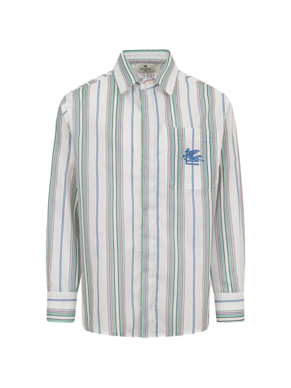 Camicia per bambino Etro Kids multicolore con motivo a righe GY5P80 M0083 101VE ETRO KIDS 