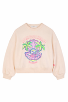 Felpa per bambina Billieblush rosa con stampa grafica U21916 148 BILLIEBLUSH KIDS 