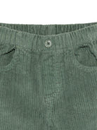 Pantaloni per neonato Il Gufo verdi con dettagli con bottoni A25GPL0021V6012 577 IL GUFO KIDS 