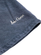 Shorts per bambino Bobo Choses blu con logo ricamato sul davanti B126AC059 411 BOBO CHOSES KIDS 