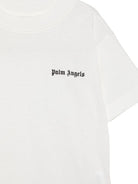 T-shirt per bambino Palm Angels Kids bianca con stampa del logo F6PAJBTH026 412 PALM ANGELS KIDS 