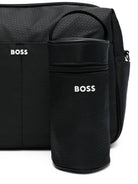 Borsa fasciatoio per neonati Boss Kids nera con logo J53109 09B BOSS KIDS 
