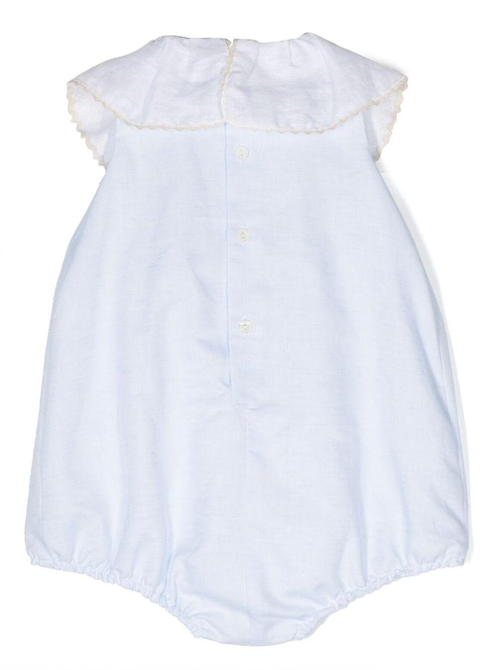Tutina per neonata La Stupenderia azzurro con colletto ampio TBPG50 D34 LA STUPENDERIA KIDS 