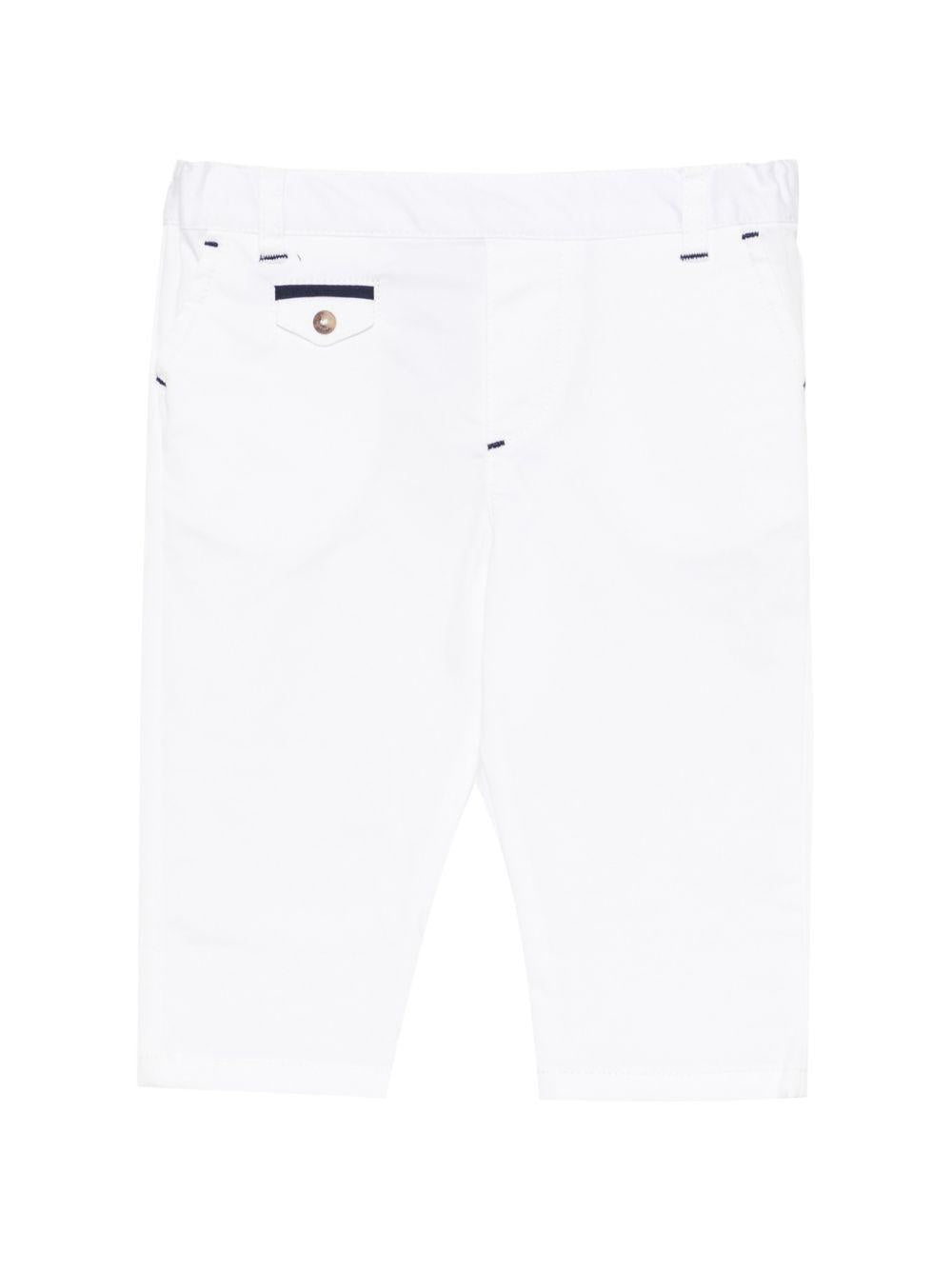 Pantaloni per neonato Tartine & Chocolat bianco con vita elasticizzata CC22011 01 TArtine & Chocolat KIDS 