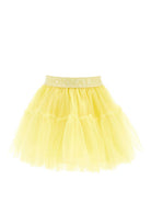 Gonna per bambina Monnalisa gialla con design a strati 17GGON T9945 0014 MONNALISA KIDS 