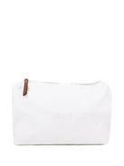 Borsa fasciatoio per neonati Chloé Kids beige con stampa logo C20941 117 CHLOE' KIDS 