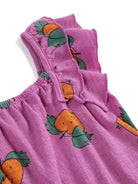 Abito per bambina Bobo Choses fucsia con stampa grafica all-over B126AC101 511 BOBO CHOSES KIDS 