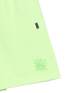 Shorts per bambina Molo verde con vita elasticizzata 6S26H207 5694 MOLO KIDS 