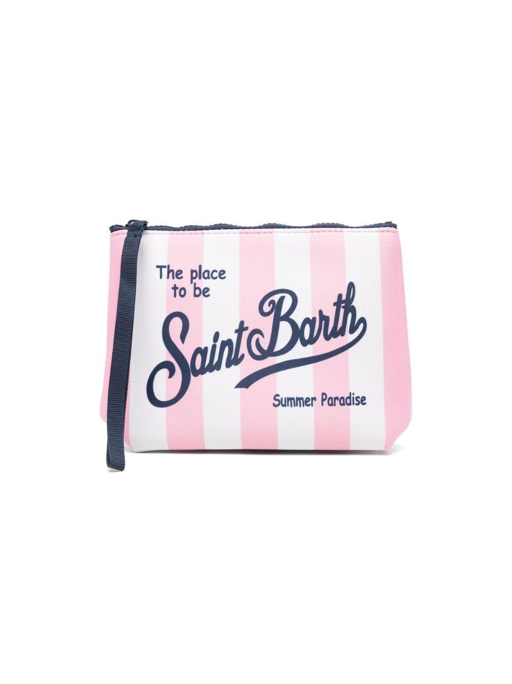 Pochette aline MC2 Saint Barth rosa chiaro con cinturino da polso ALIN001 00716L MC2 ST. BARTH KIDS 
