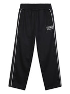 Set tuta sportiva per bambino Kenzo Kids blu con rifiniture a contrasto K61396 095 KENZO KIDS 