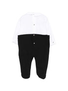 Set tutina e pantaloni per neonato Roberto Cavalli Kids nero con papillon abbinato CLP26013TU BLACK ROBERTO CAVALLI KIDS 