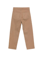 Pantaloni per bambino Balmain Kids marroni con design a cinque tasche BY6R40 G0197 315 BALMAIN KIDS 