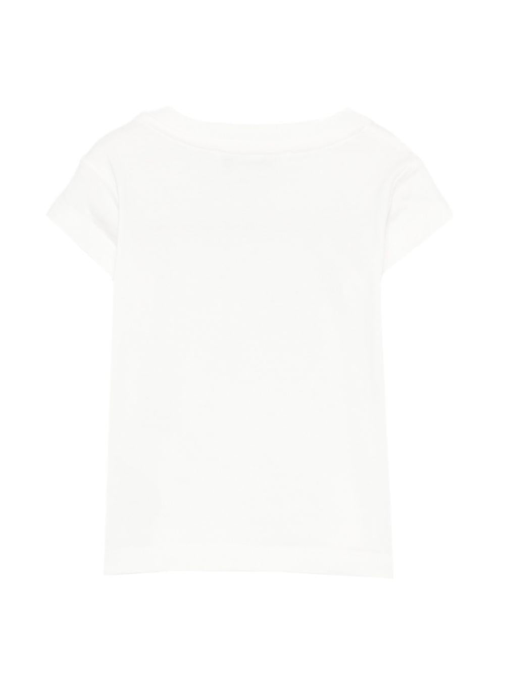 T-shirt Tom per neonato Bonpoint bianco con stampa grafica sul davanti S06YTSK00006 102 BONPOINT KIDS 