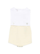Body per neonata Paz Rodriguez bianco con dettagli a pois 022-123500 0501 PaZ RODRIGUEZ KIDS 