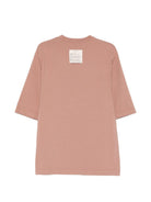 T-shirt per donna Alysi rosa con decorazione con strass 116421 P6027 CP ALYSI 