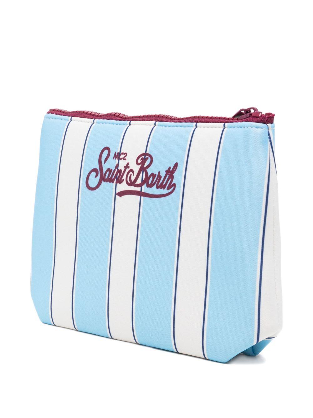 Pochette Aline MC2 Saint Barth multicolore con design a righe ALIN001 00605L MC2 ST. BARTH KIDS 