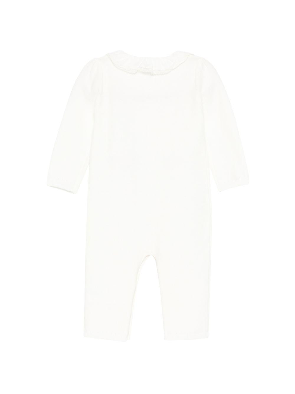 Tutina per neonata Tartine & Chocolat bianco con ricamo a fiori<BR/> CC32000 13 TArtine & Chocolat 
