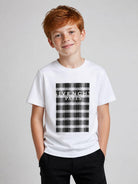 T-shirt per bambino Givenchy Kids bianca con stampa grafica H31340 10P GIVENCHY KIDS 