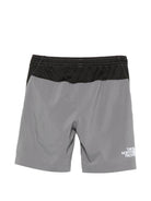 Shorts per bambino The North Face Kids grigio con design color block NF0A8BNH 0UZ1 THE NORTH FACE KIDS 