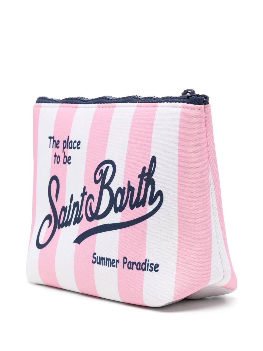 Pochette aline MC2 Saint Barth rosa chiaro con cinturino da polso ALIN001 00716L MC2 ST. BARTH KIDS 