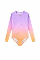 Costume intero Necky per bambina Molo viola con zip sul davanti 8S26P516 5225 MOLO KIDS 