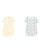 Set due pigiami per bambino Petit Bateau multicolore con stampa all-over A0FQI 00 PETIT BATEAU KIDS 