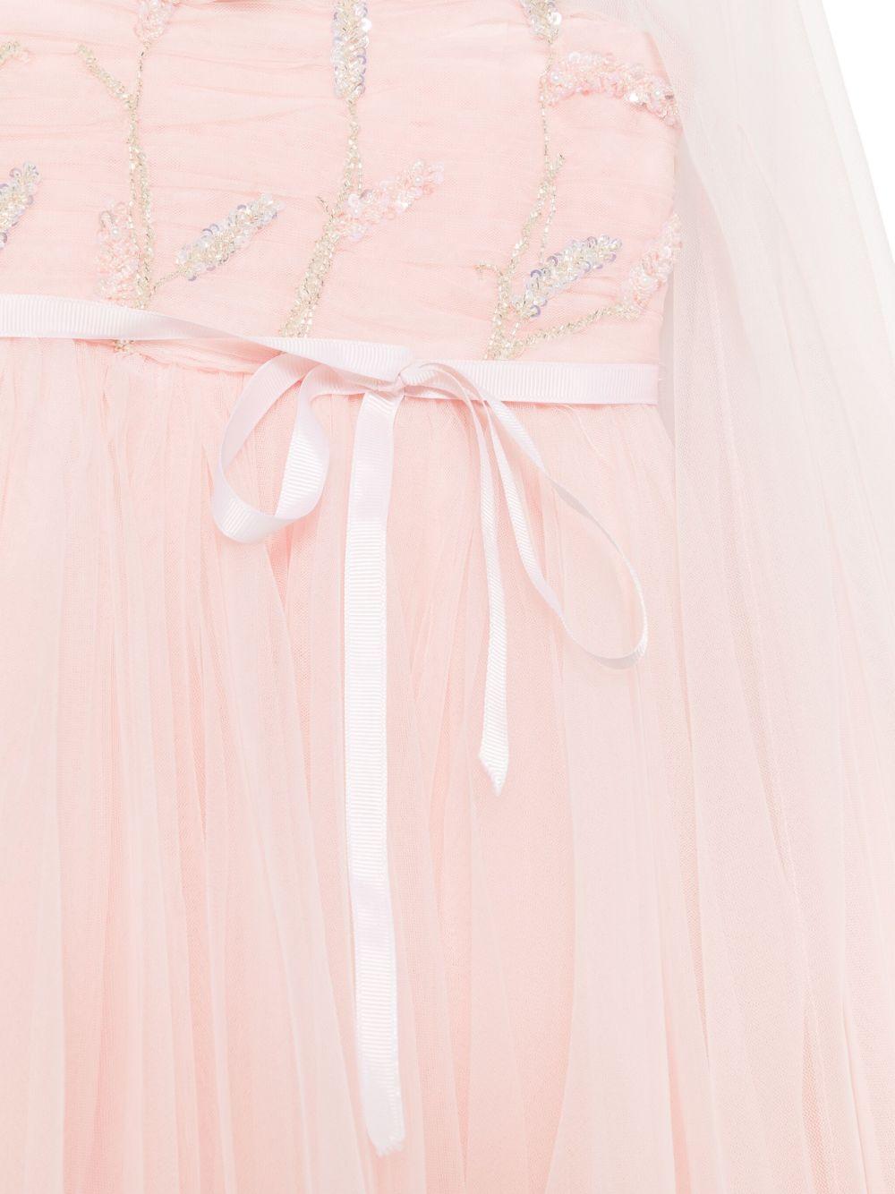 Abito per bambina MAISON AVA rosa in tulle MA-SS25-GG15 PINK MAISON AVA 