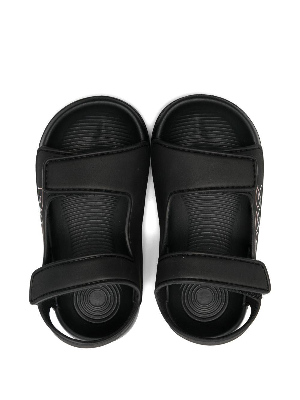 Sandali per bambino Boss Kids neri con cinturino J52821 09B BOSS KIDS 