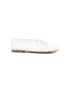 Ballerine per bambina Eli1957 bianche con design geometrico 40164AN BLANCO Eli Kids 