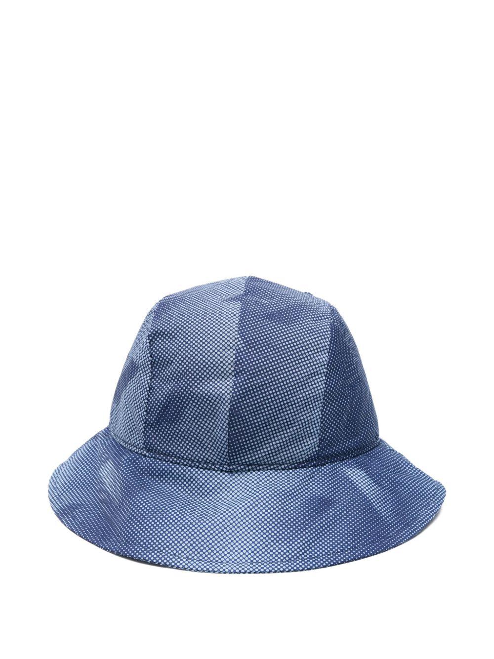 Cappello per bambino Emporio Armani Kids blu con trama a pois EB001129 AF20710 U9360 EMPORIO ARMANI KIDS 