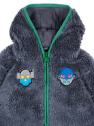 Giubbino per neonato Stella McCartney Kids blu con bordi a contrasto TZ2317 Z4058 657 STELLA McCARTNEY KIDS 