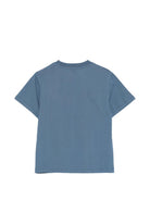 T-shirt per bambino Stella McCartney Kids blu con stampa grafica TY8Q01 Z0434 61B STELLA McCARTNEY KIDS 