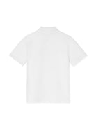 Polo per bambino Versace Kids bianca con motivo con testa di Medusa 10182801A16933 2W110 VERSACE KIDS 