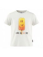 T-shirt Riley per bambino Molo bianco con stampa gelato 1S26A213 9804 MOLO KIDS 