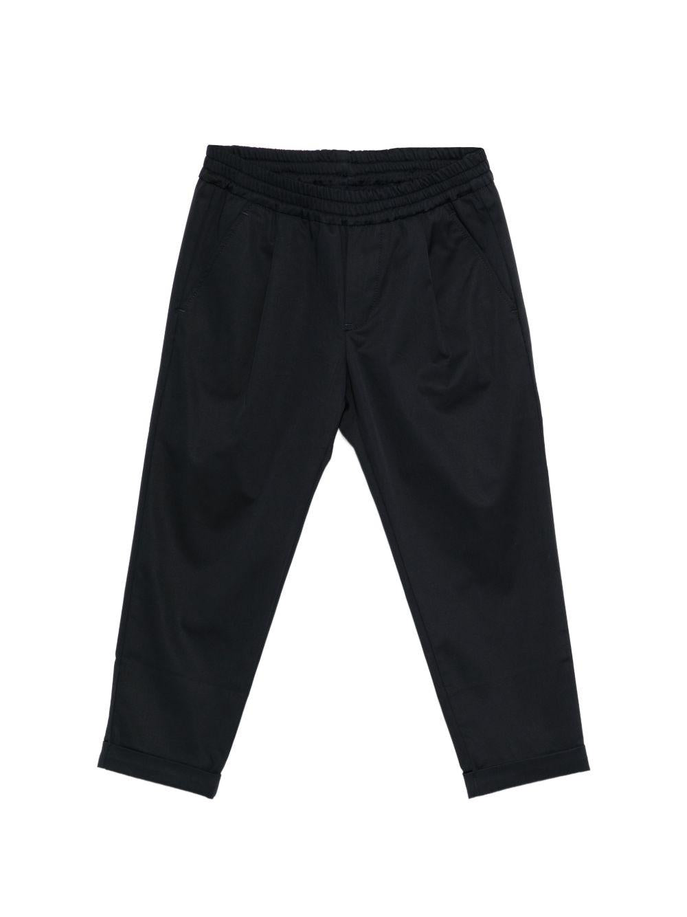 Pantaloni per bambino DONDUP Kids blu con orlo con risvolto DMPA1830RA029 4000 DONDUP KIDS 