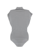 Body per donna Alysi grigio con collo alto 116403 P6014 GR ALYSI 