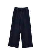 Pantaloni per bambina Monnalisa Kids blu con gamba ampia 18HANT 8225 056S MONNALISA KIDS 