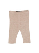Leggins per neonata Album di Famiglia Kids beige lavorati a maglia 25W23276 MG ALBUM DI FAMIGLIA 