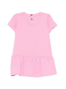 Abito per neonata John Richmond Junior rosa con ruches RIP26034VE PINK BEGONIA JOHN RICHMOND KIDS 