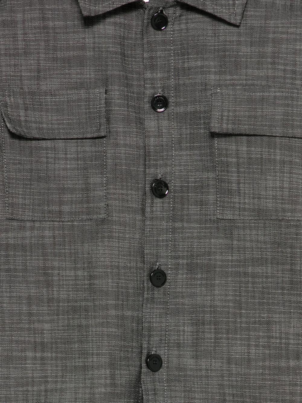 Camicia per bambino Paolo Pecora Kids nera con tasca PP4210 NERO PAOLO PECORA KIDS 
