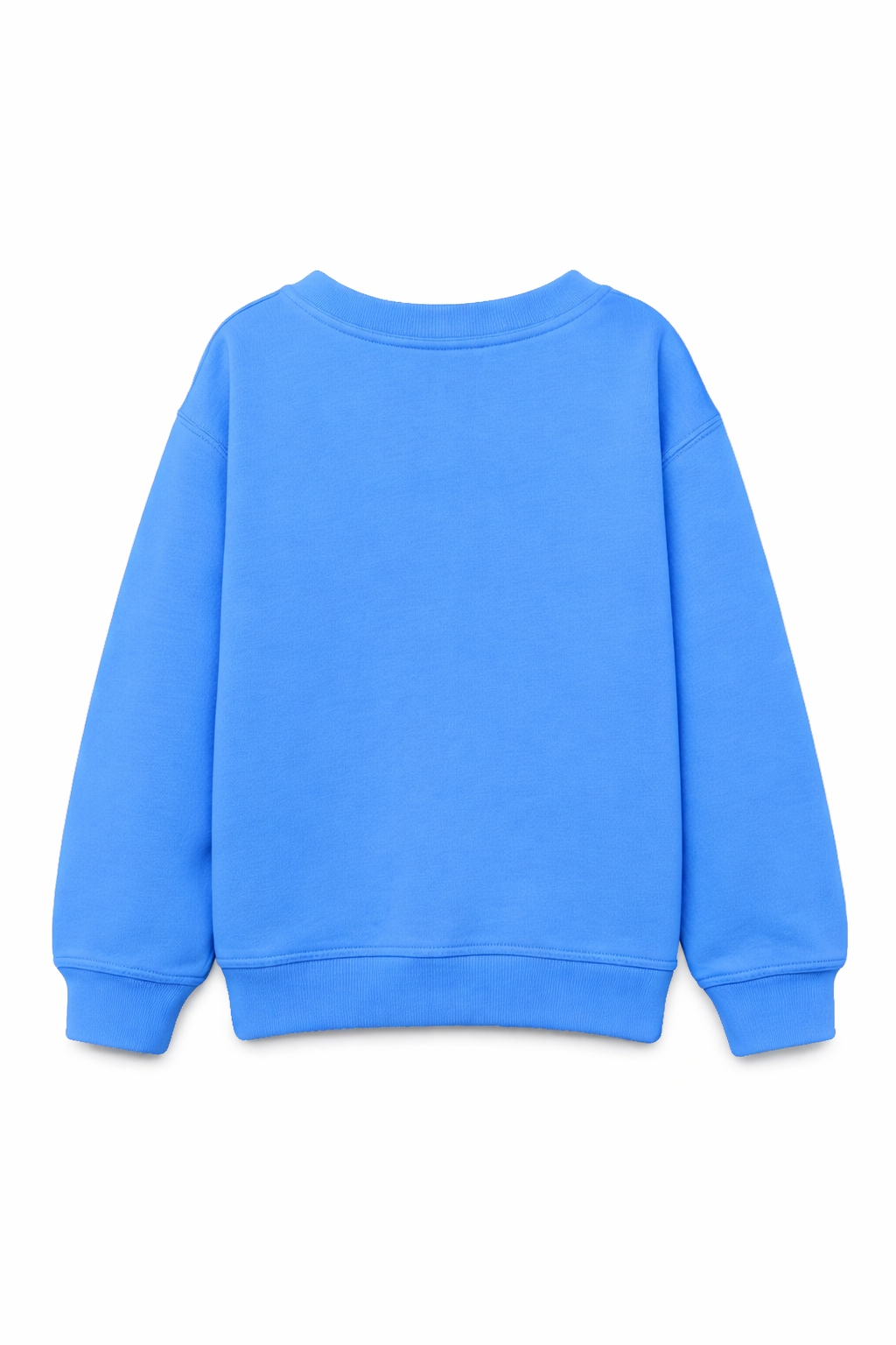 Felpa per bambini Moschino Kids azzurra con logo sul davanti HRF078LCA32 40630 MOSCHINO KIDS 