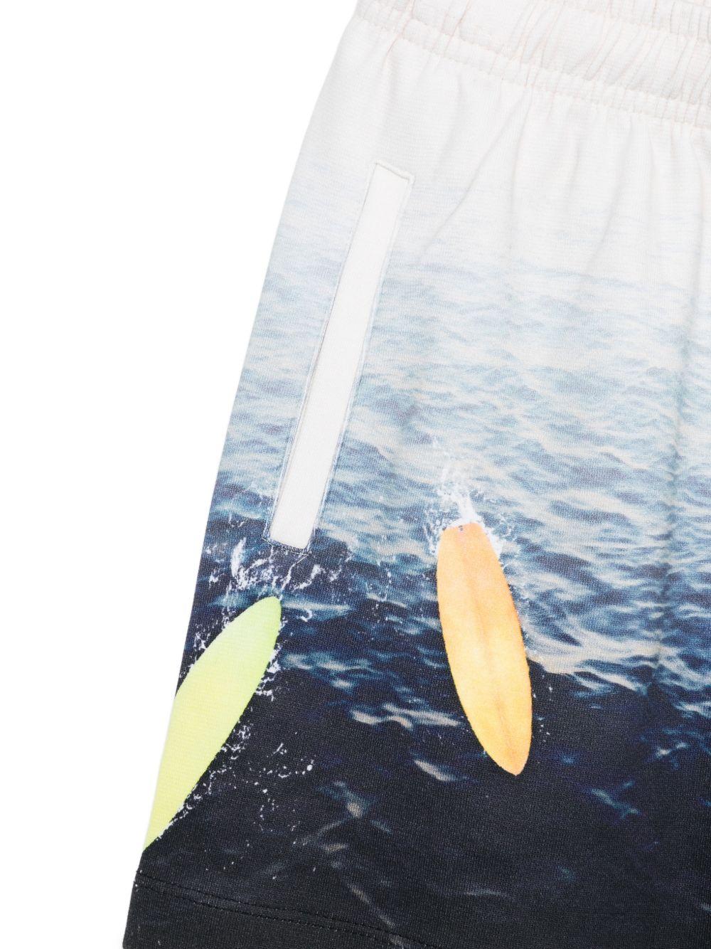 Shorts Amil per bambino Molo multicolore con stampa grafica 1S26H205 9872 MOLO KIDS 