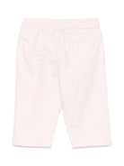 Pantaloni per neonata Fendi Kids rosa con elastico in vita BFF168 AS64 F1QYC FENDI KIDS 