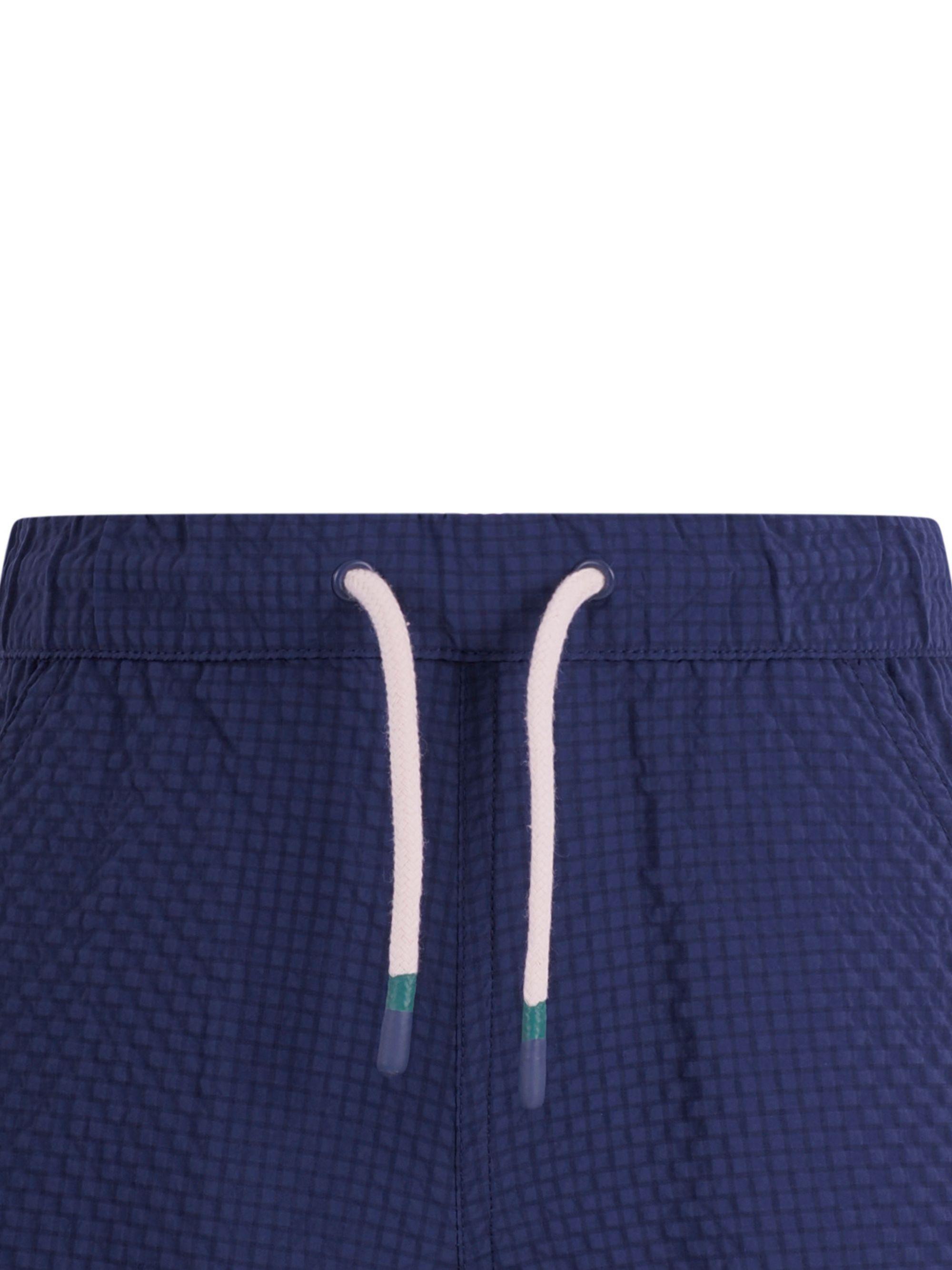 Shorts per bambino Bonpoint blu con chiusura a coulisse C06BBEW00002 073 BONPOINT KIDS 