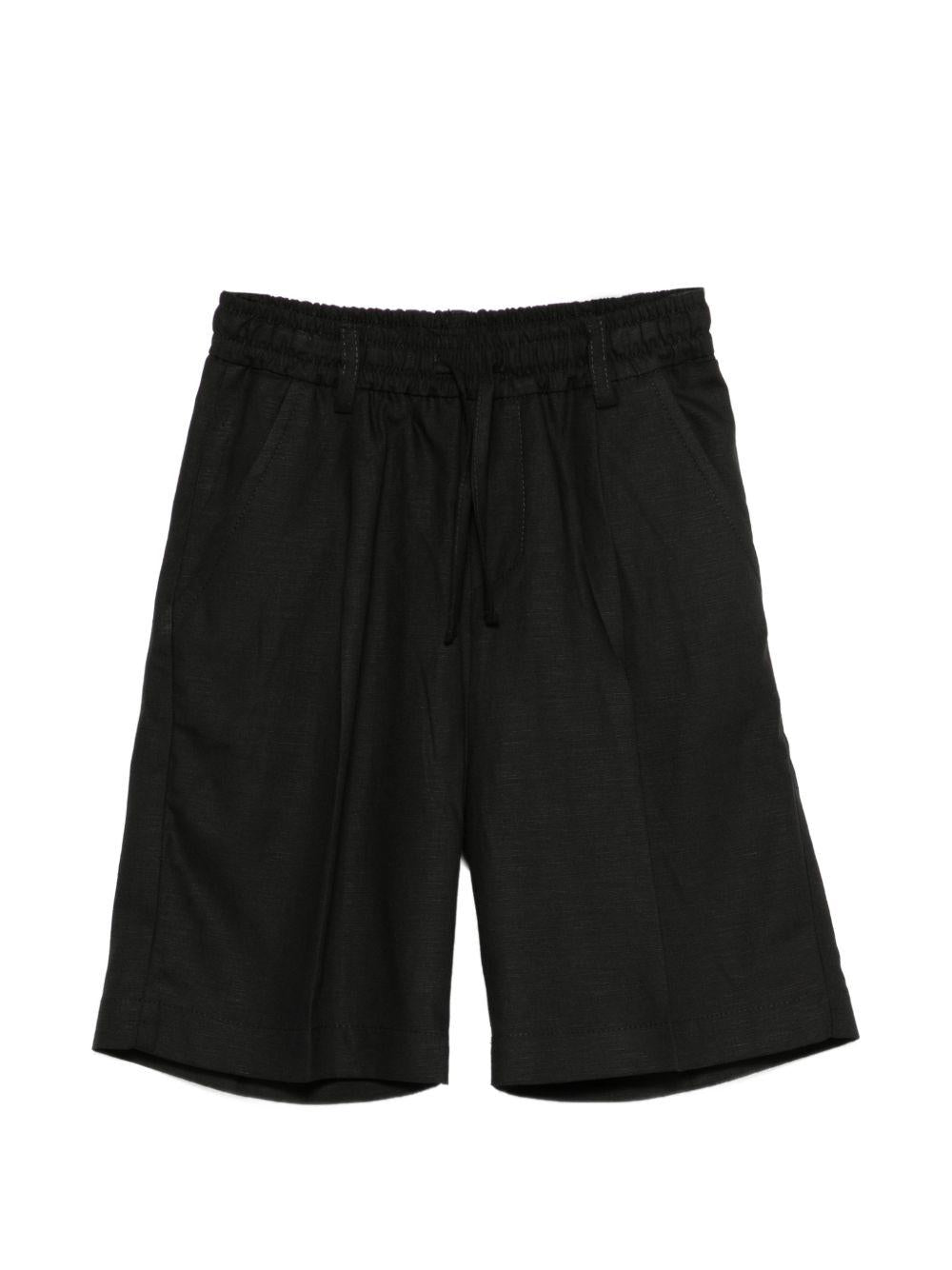 Shorts per bambino Paolo Pecora Kids nero con coulisse PP4217 NERO PAOLO PECORA KIDS 
