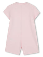 Tutine con stampa per neonata Marc Jacobs Kids rosa con chiusura con abbottonatura a pressione sulle spalle W60550 475 THE MARC JACOBS KIDS 