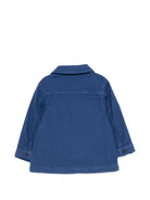 Camicia per neonato Tartine & Chocolat blu con dettaglio ricamato CC40021 46 TArtine & Chocolat KIDS 