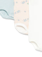 Set di tre tutine per neonati Petit Bateau multicolore con fantasie diverse A0FSQ 00 PETIT BATEAU KIDS 