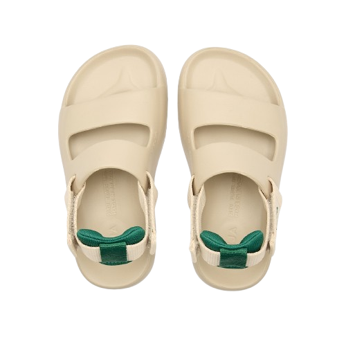 Sandali da bambino Veja Kids beige con cinturino posteriore con strappo SS3921630 ALMOND VEJA KIDS 